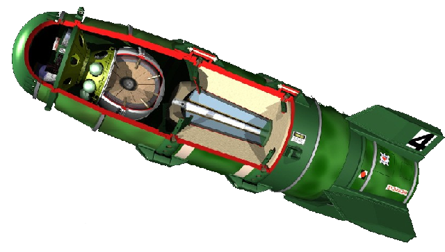 A Mark-15-ös (mod.3) hidrogénbomba felépítése, forrás: sonicbomb.com