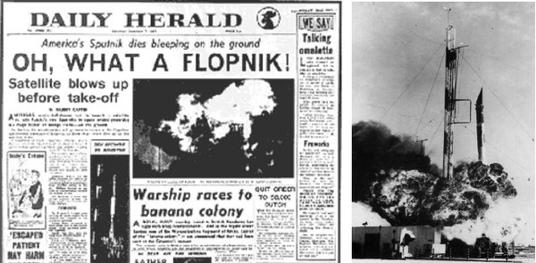 "Oh, what a flopnik" a Daily Heraldban