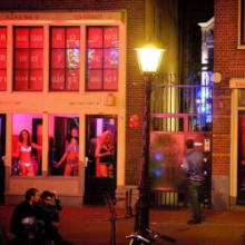De Wallen kirakatai