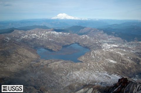 Mount Rainier krátertó, kép: Wikipedia