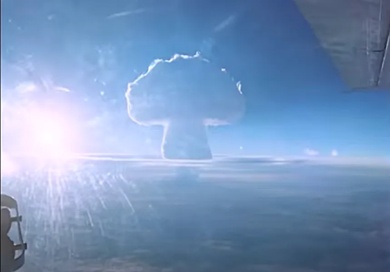 Die Explosion der Zarenbombe, Bild: Rosatom State Atomic Energy Corporation