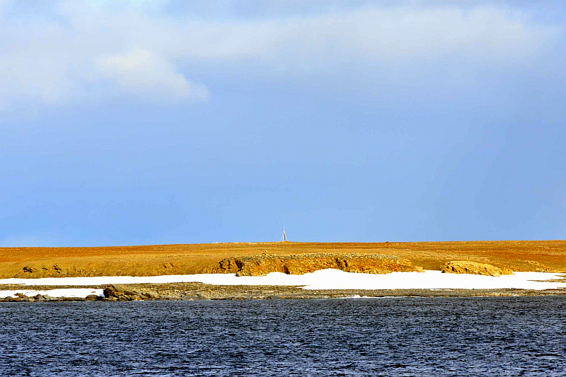 Barentssee (Grabstätte von Willem Barents; 76°27′N 68°42′E)