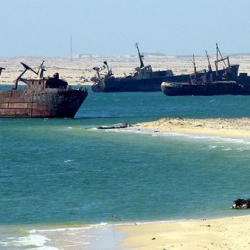 A világ legnagyobb hajóroncs-temetője: Nouadhibou, Mauritánia